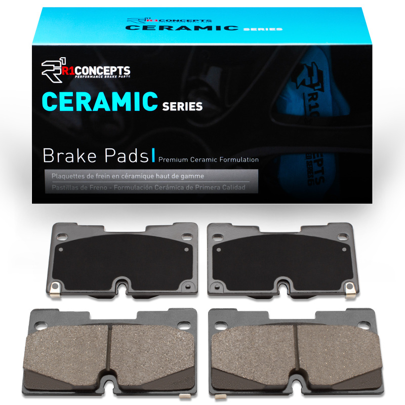 GMC Sierra 1500 Limited Brake Pads - Front - R1 Concepts - Ceramic - `19-`26